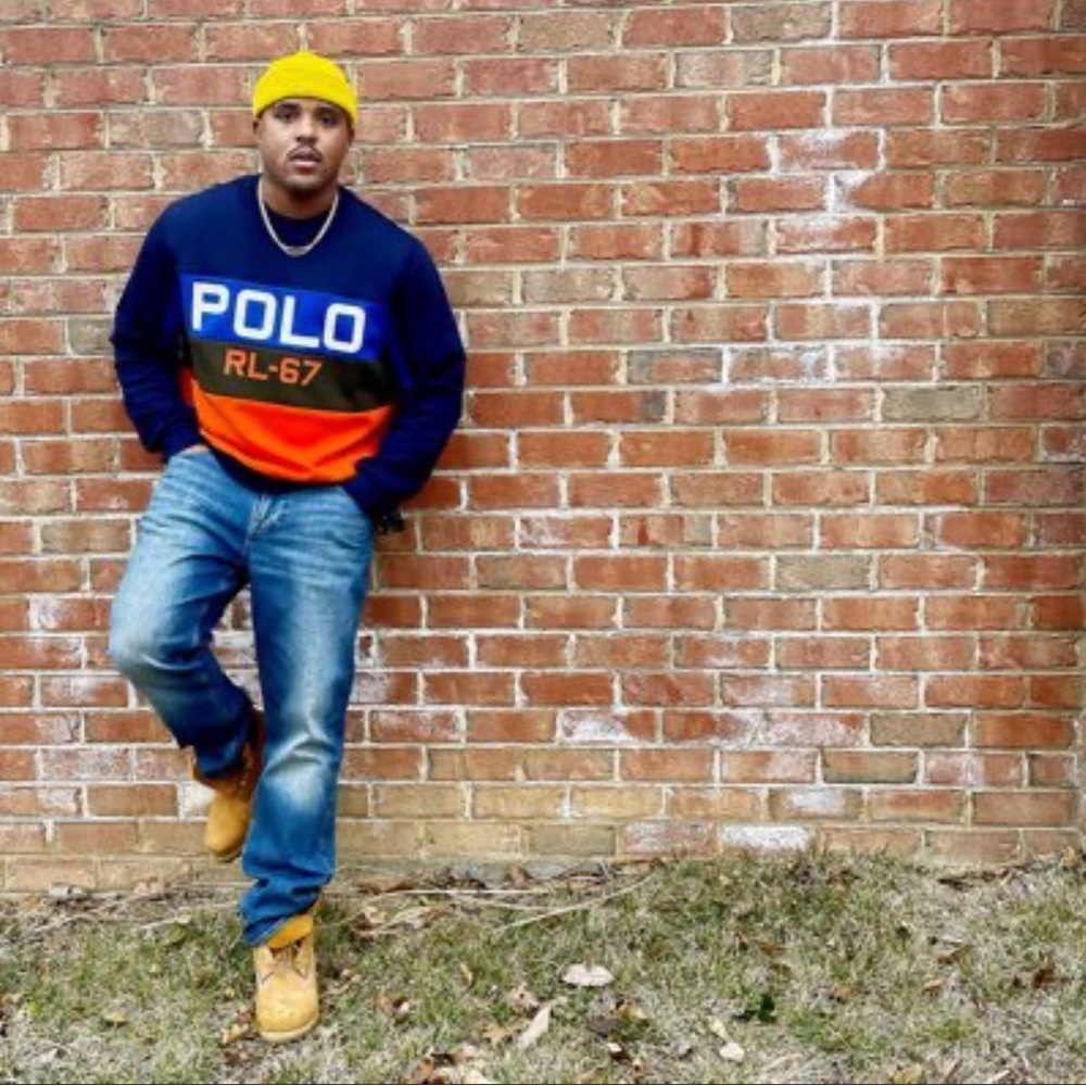 Polo Ralph Lauren Mens Sports  RL-67  Sweater Size S Excellent Condition